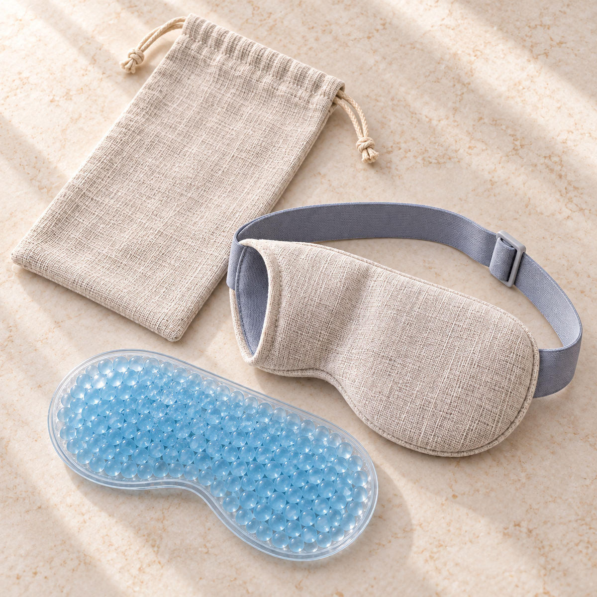 Homelaroq Reusable Hot & Cold Comfort Eye Mask
