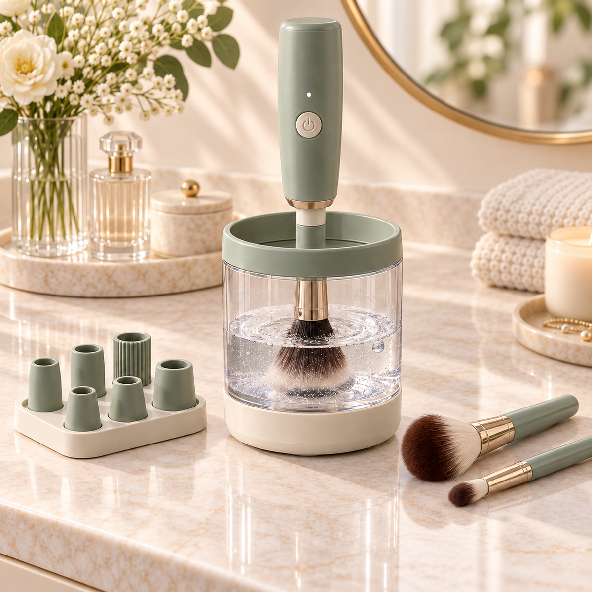 Homelaroq Electric Makeup Brush Cleaner & Dryer