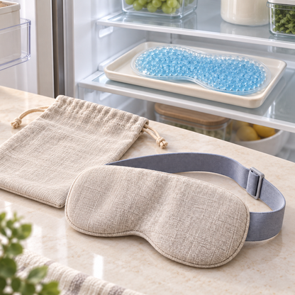 Homelaroq Reusable Hot & Cold Comfort Eye Mask
