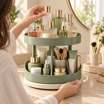 Homelaroq 360° Rotating Beauty Organizer