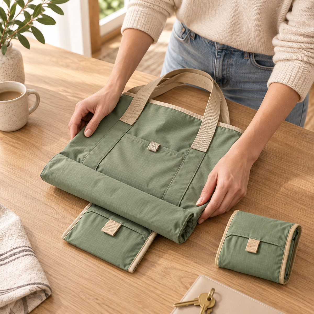 Homelaroq Packable Everyday Tote