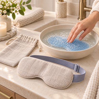 Homelaroq Reusable Hot & Cold Comfort Eye Mask