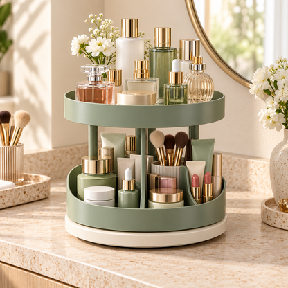 Homelaroq 360° Rotating Beauty Organizer