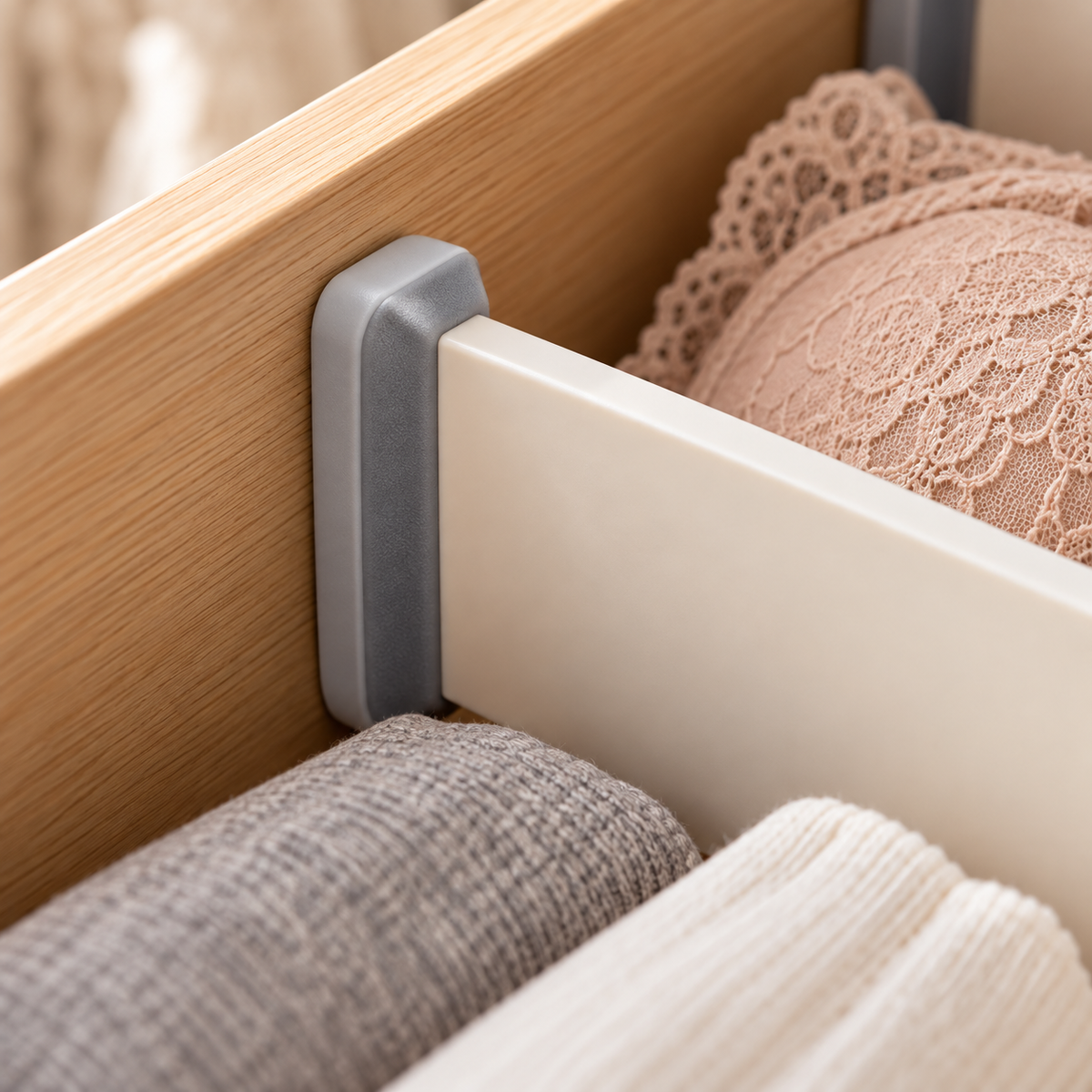 Homelaroq Tidy Divide Adjustable Drawer Dividers