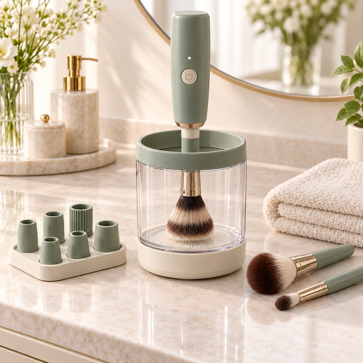 Homelaroq Electric Makeup Brush Cleaner & Dryer