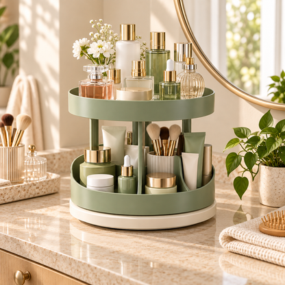 Homelaroq 360° Rotating Beauty Organizer